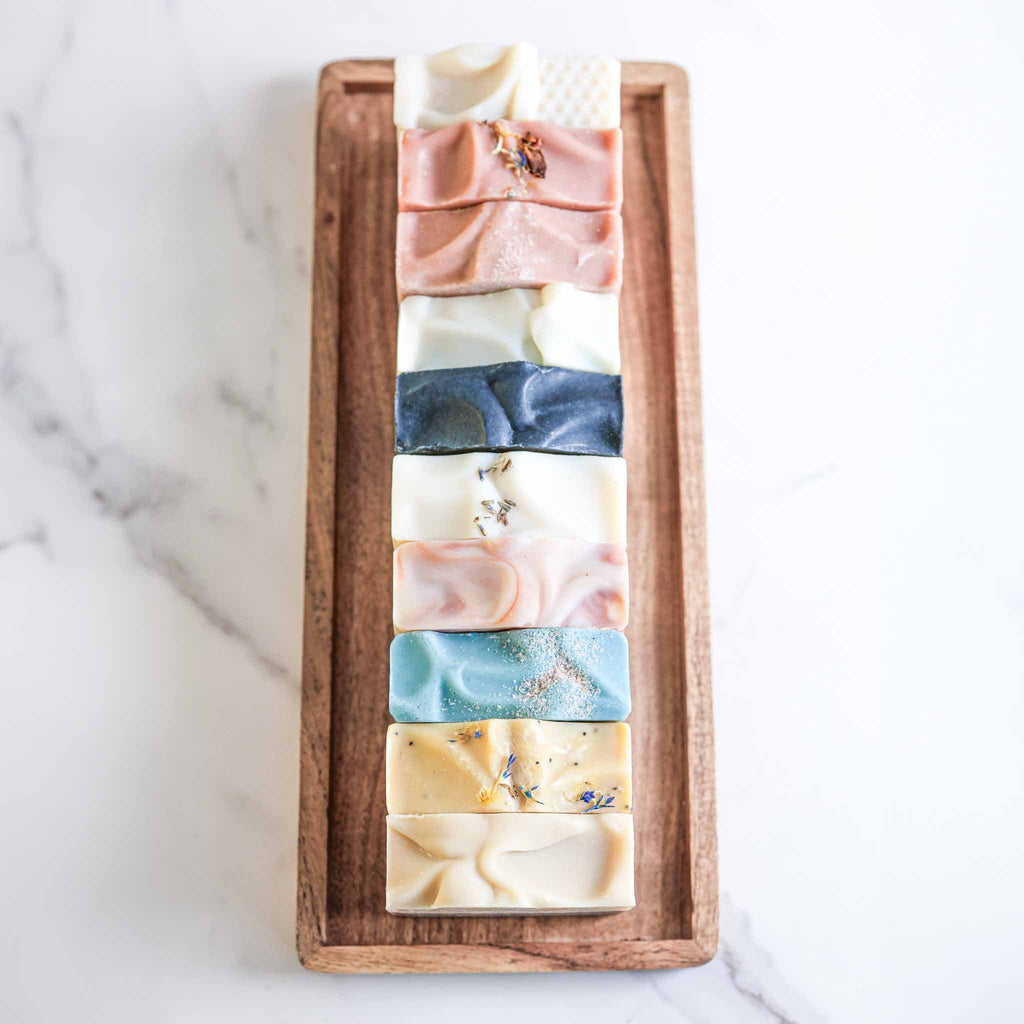 10 Piece Handmade Artisan Goat Milk & Tallow Luxury Soap Collection