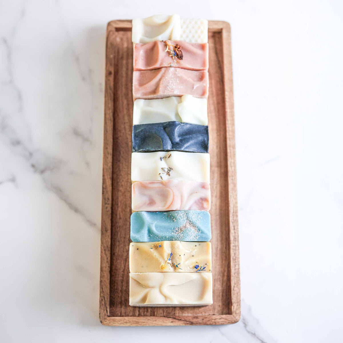 10 Piece Handmade Artisan Goat Milk & Tallow Luxury Soap Collection