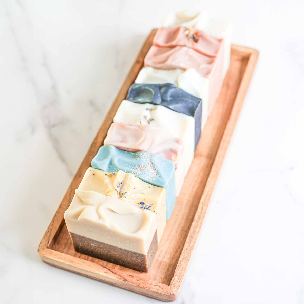 10 Piece Handmade Artisan Goat Milk & Tallow Luxury Soap Collection