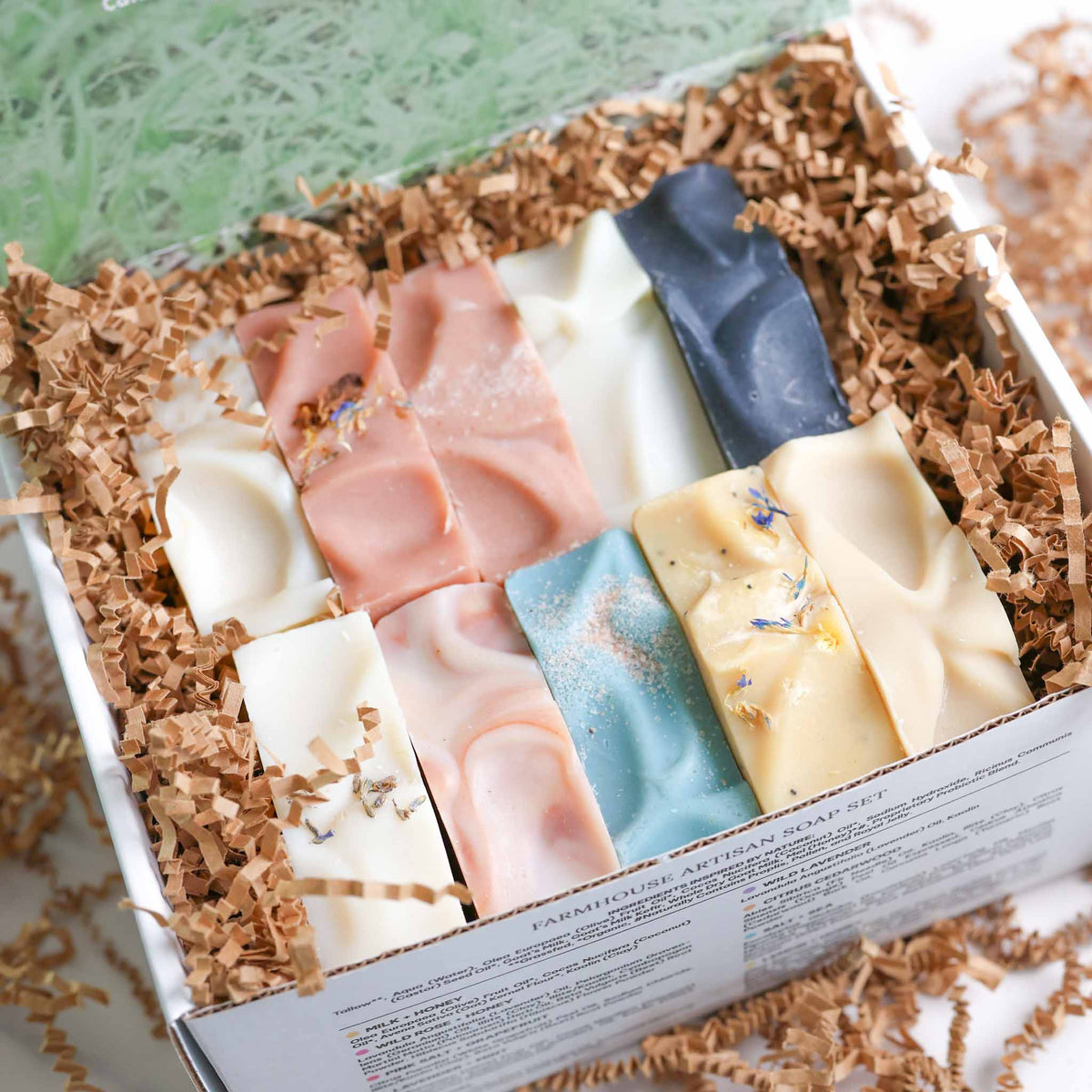10 Piece Handmade Artisan Goat Milk & Tallow Luxury Soap Collection