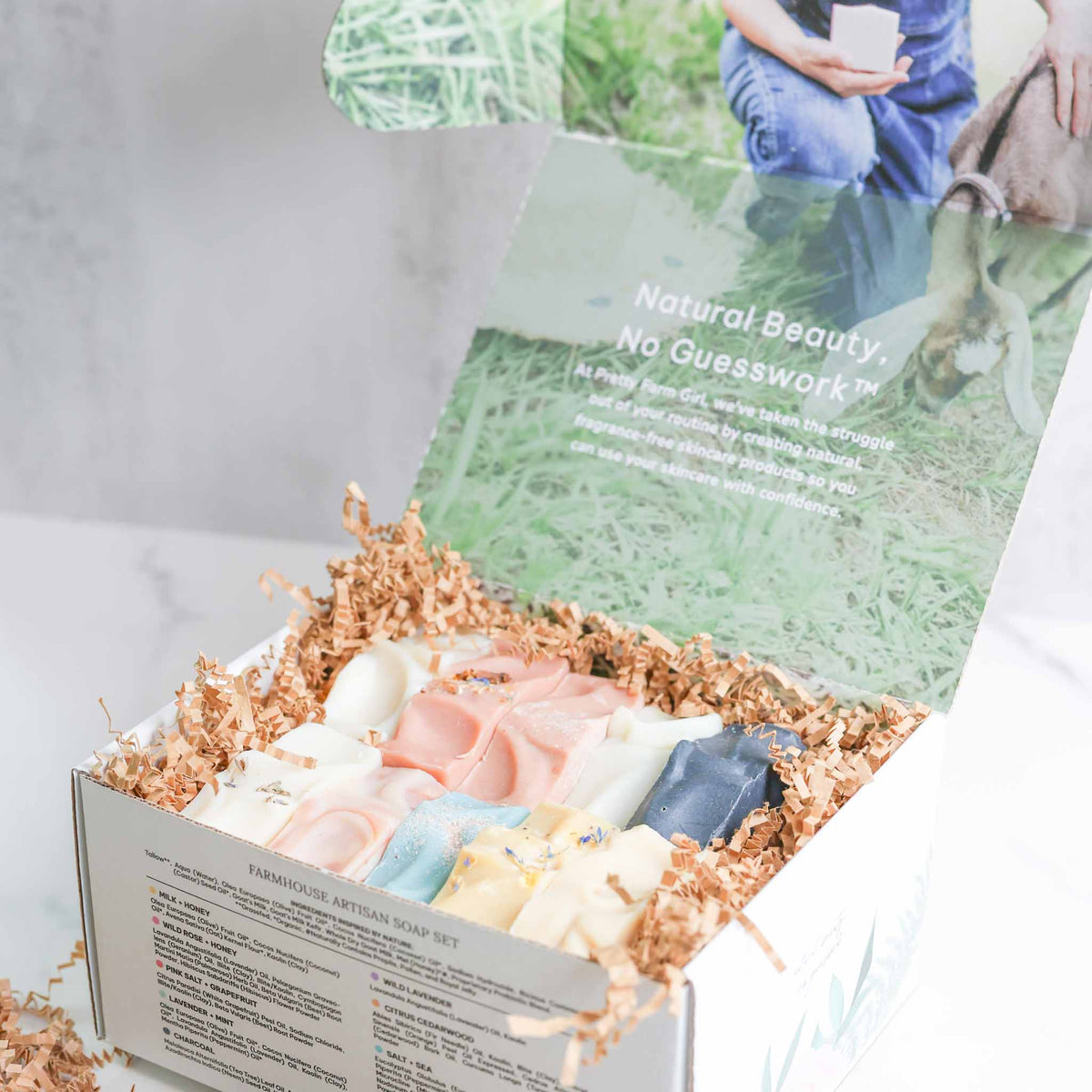 10 Piece Handmade Artisan Goat Milk & Tallow Luxury Soap Collection