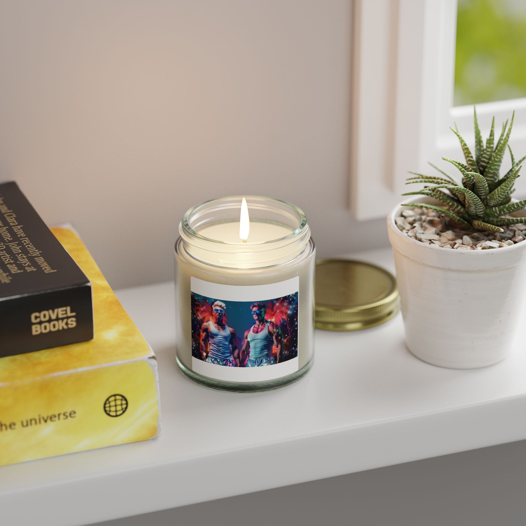 Coconut Apricot Scented Candle (4oz or 9oz) — Tropical Spa Aroma