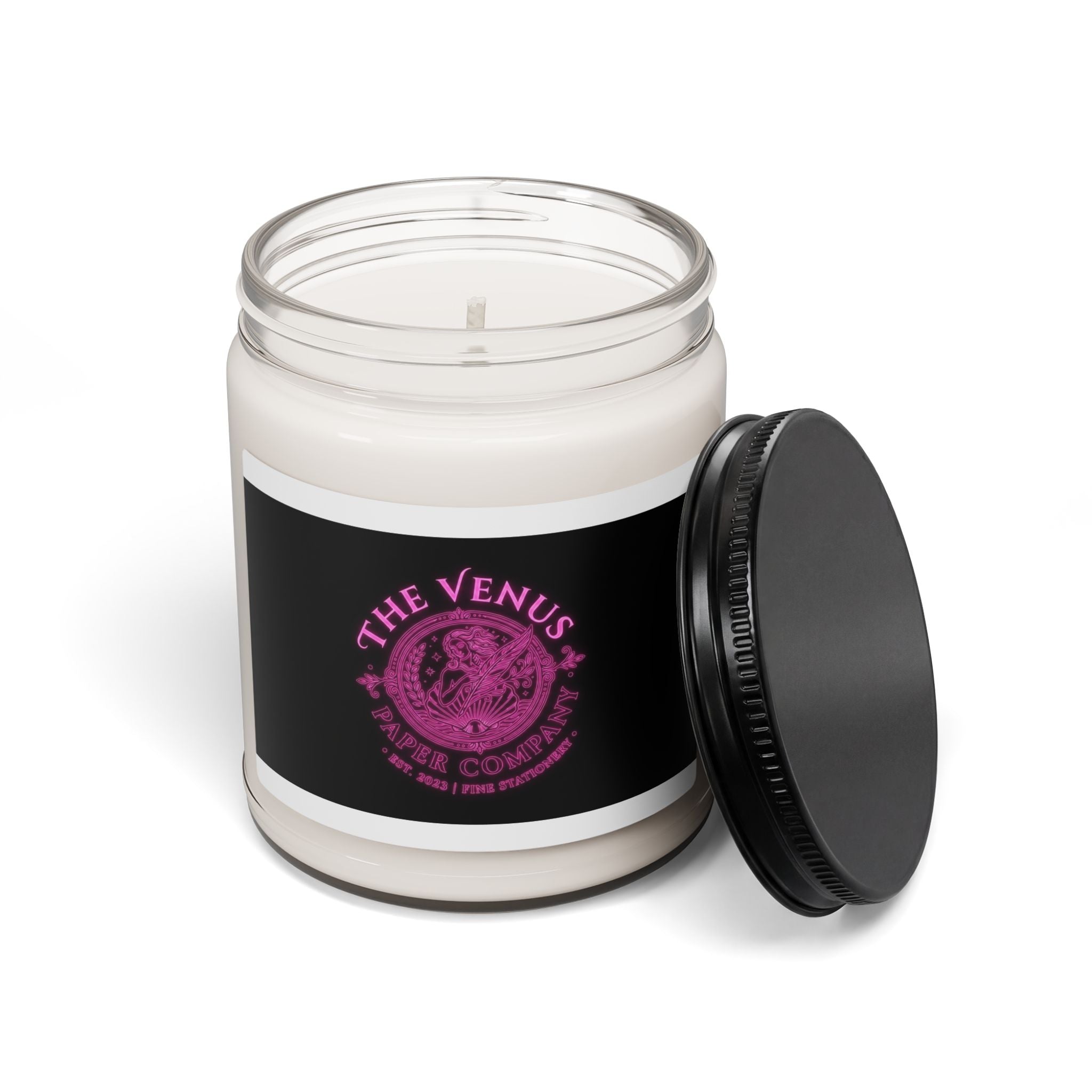 The Venus Scented Soy Candle — 9oz Aromatherapy Jar (Floral Musk)