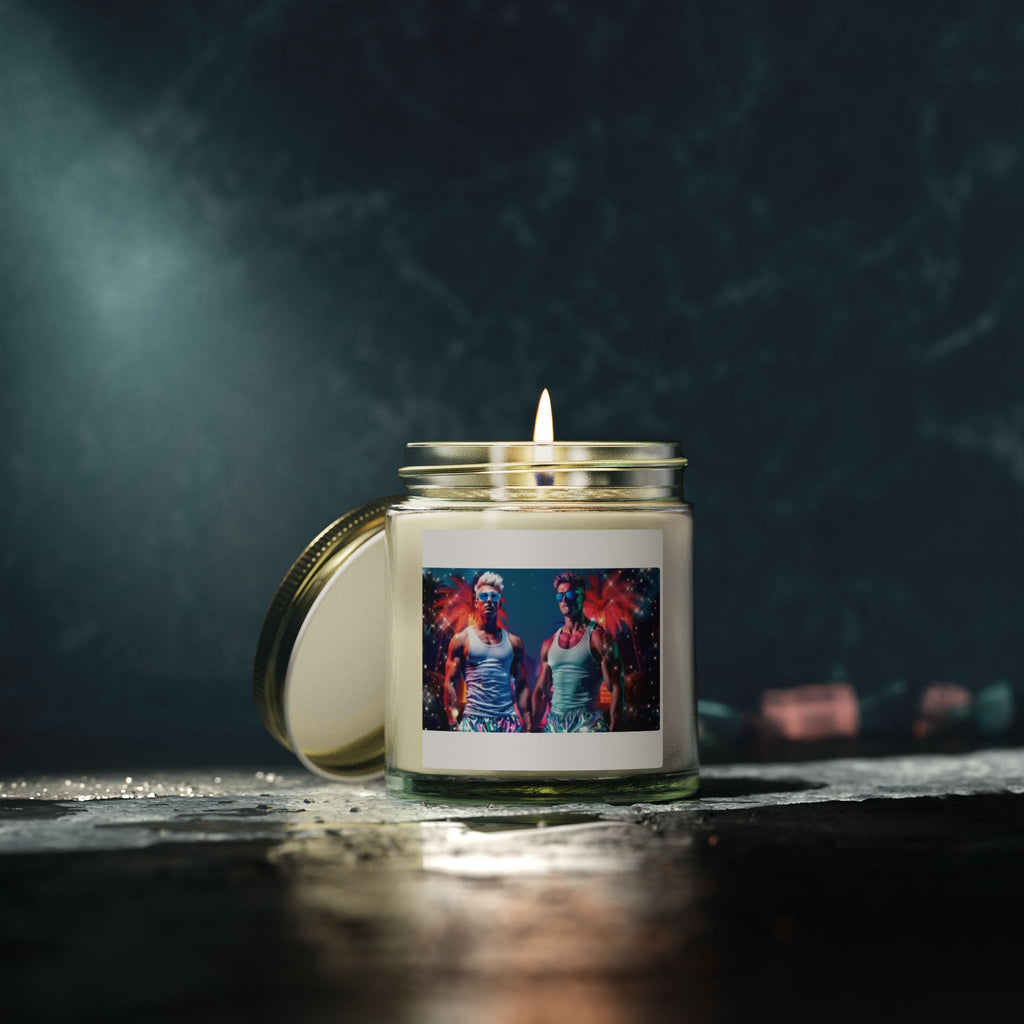 Coconut Apricot Scented Candle (4oz or 9oz) — Tropical Spa Aroma