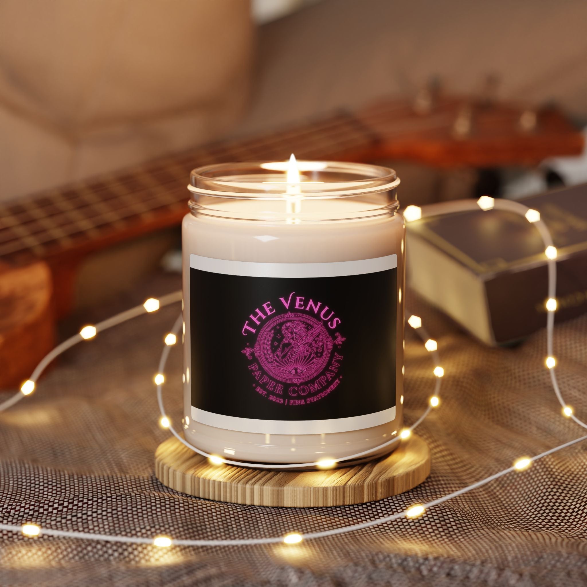 The Venus Scented Soy Candle — 9oz Aromatherapy Jar (Floral Musk)