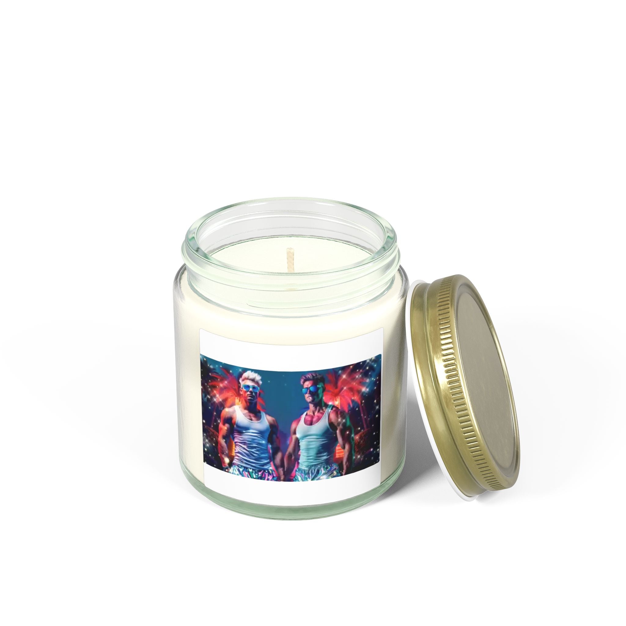Coconut Apricot Scented Candle (4oz or 9oz) — Tropical Spa Aroma