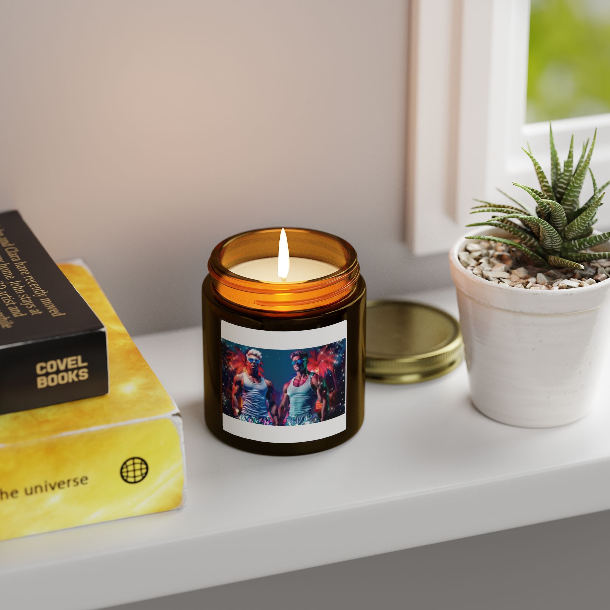 Coconut Apricot Scented Candle (4oz or 9oz) — Tropical Spa Aroma
