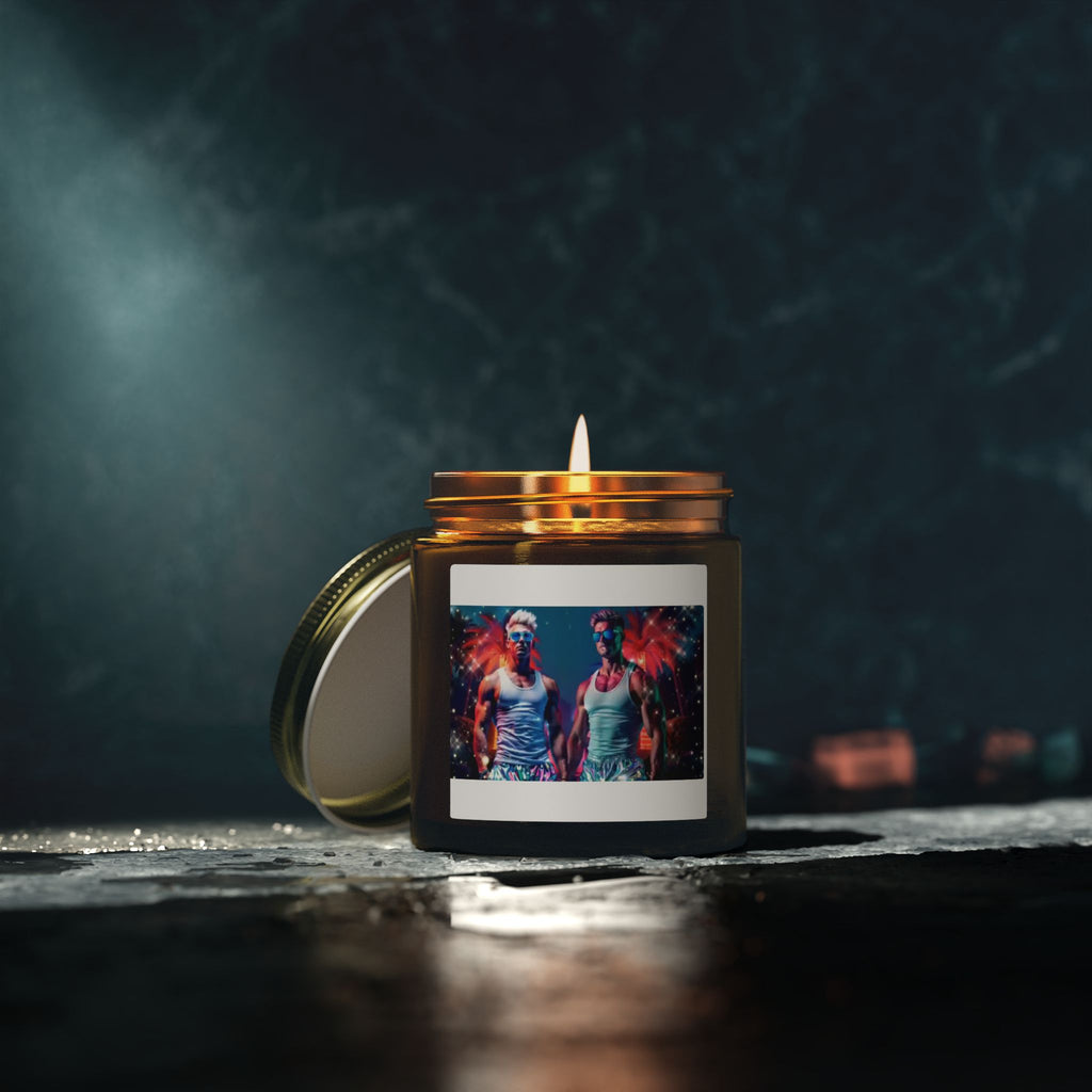 Coconut Apricot Scented Candle (4oz or 9oz) — Tropical Spa Aroma