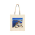 Santorini Seascape Tote- Greece