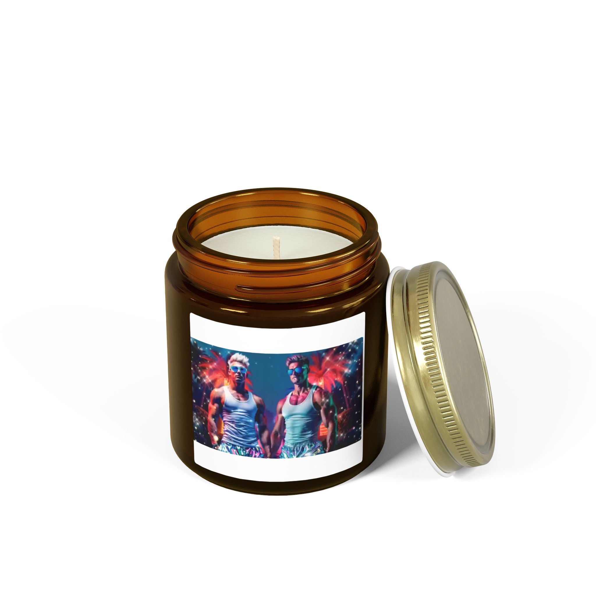Coconut Apricot Scented Candle (4oz or 9oz) — Tropical Spa Aroma
