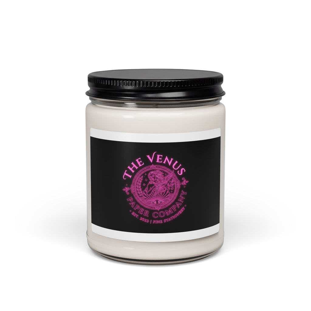 The Venus Scented Soy Candle — 9oz Aromatherapy Jar (Floral Musk)