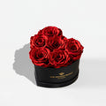 Baby Heart Black Gift Box | Red Roses, Romance Gift for Her