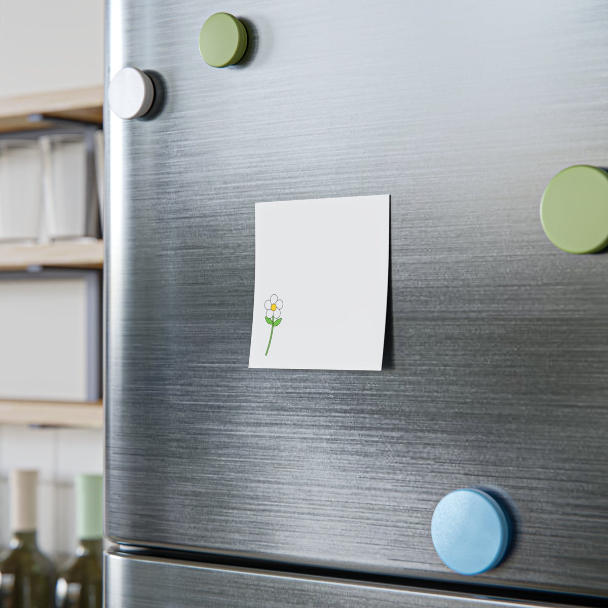 Daisy Corner Post-it Note Pads – Cute Floral Sticky Notes for Notes & Reminders
