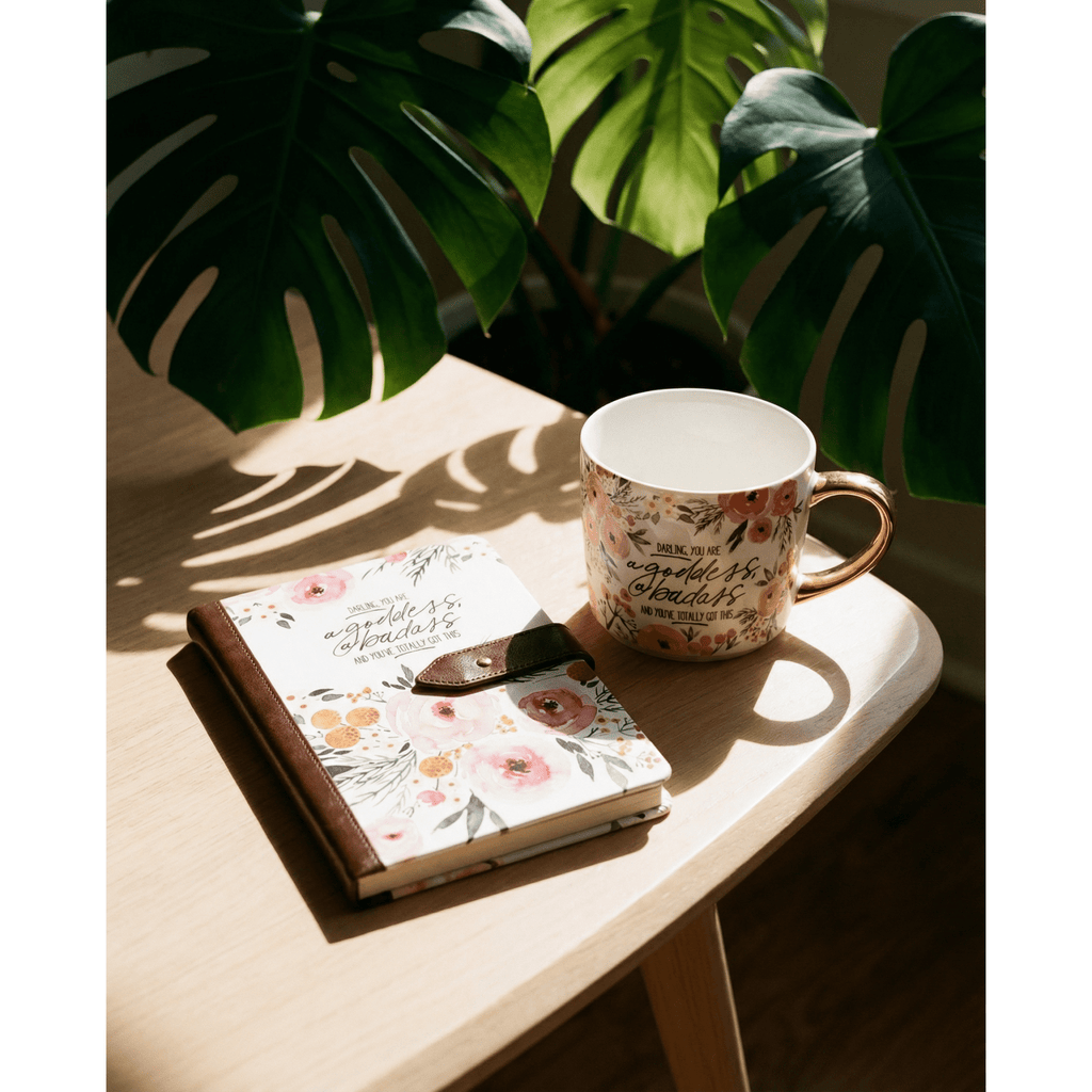 Darling You Are a Goddess Strap Journal | Women’s  Inspirational Motivational Notebook
