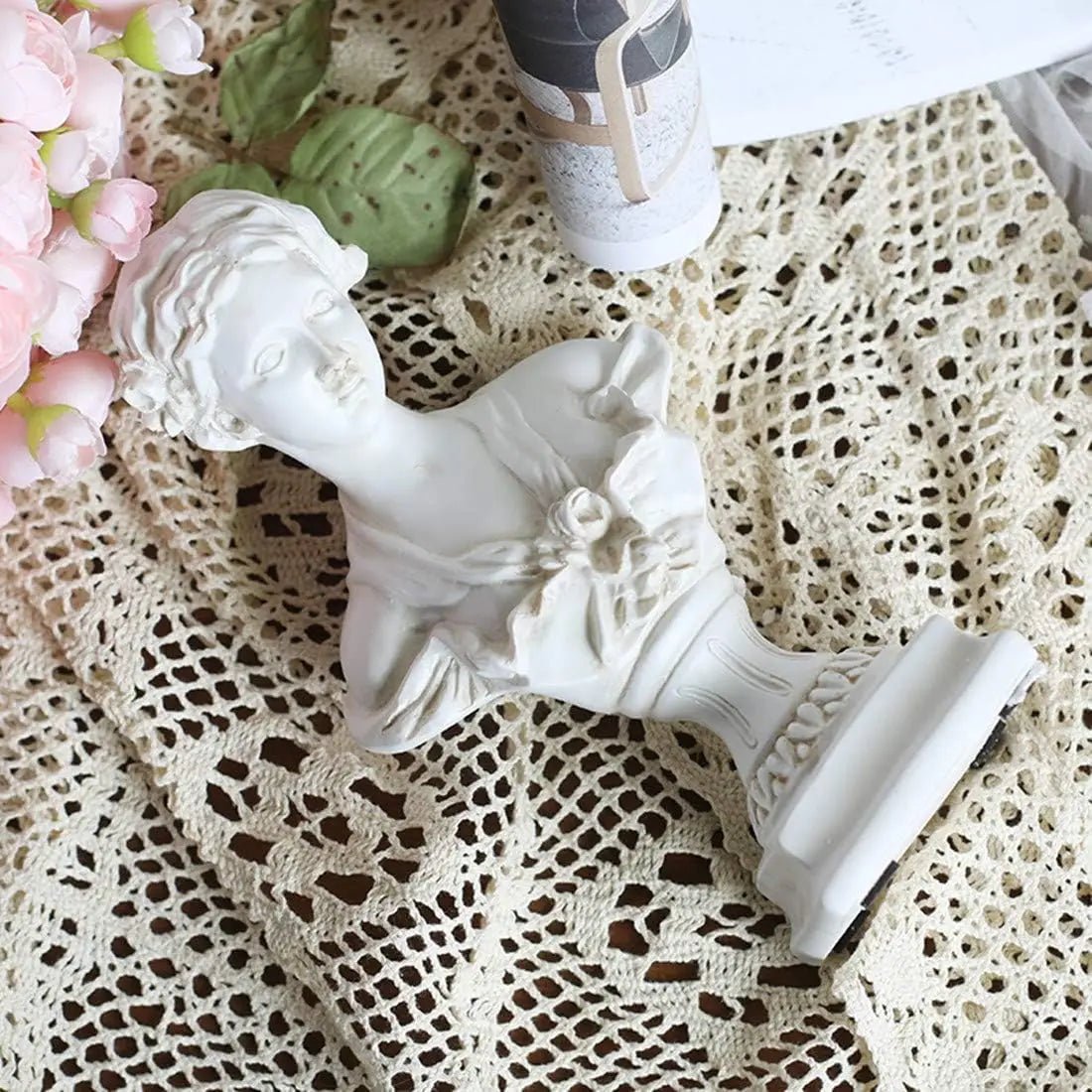 Venus Aphrodite Goddess Bust Statue | Classical Greek Roman Mythology Tabletop Decor & Art Replica