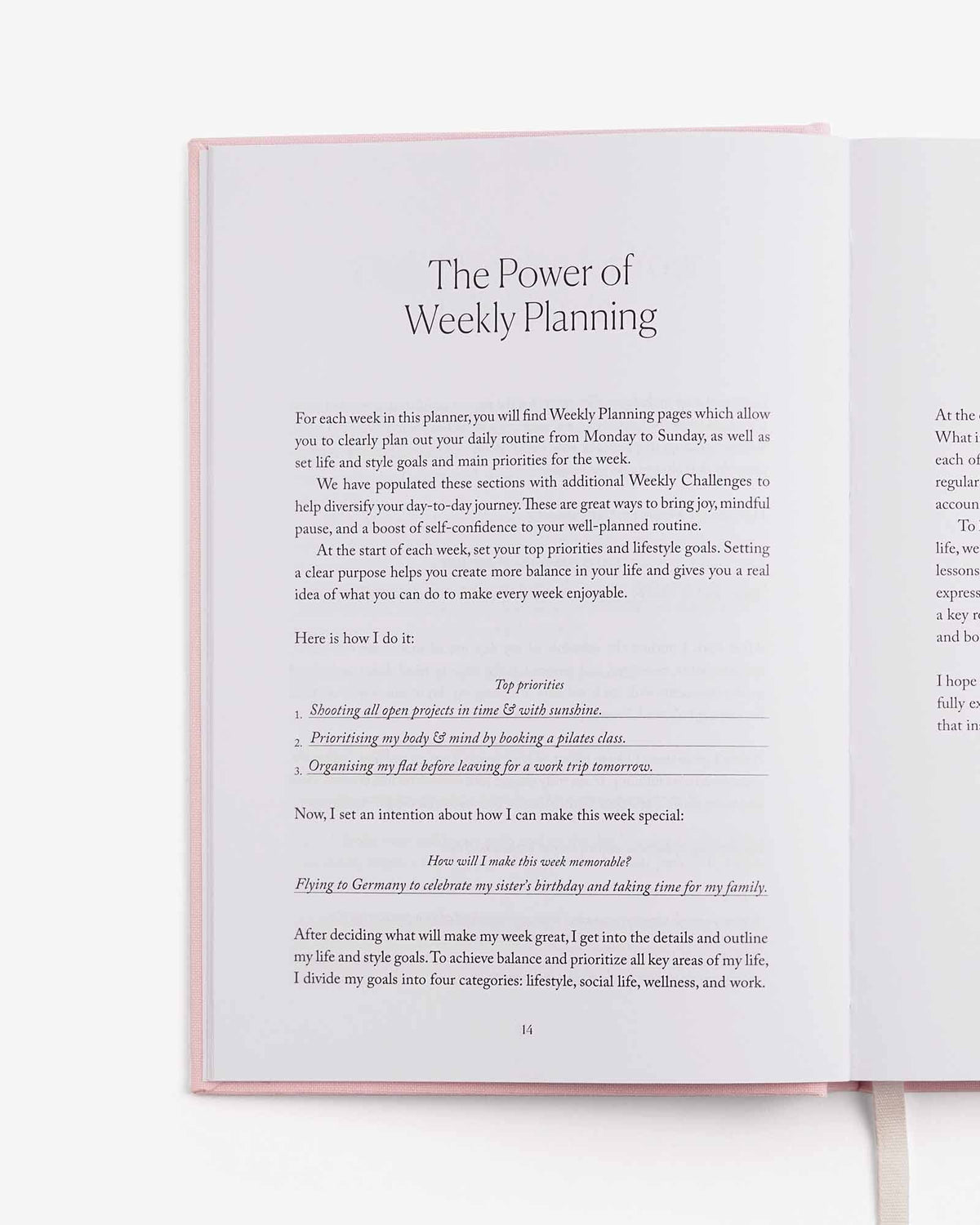 LIFE&Style Planner - Light Pink Girls Luxury Lifestyle Planner