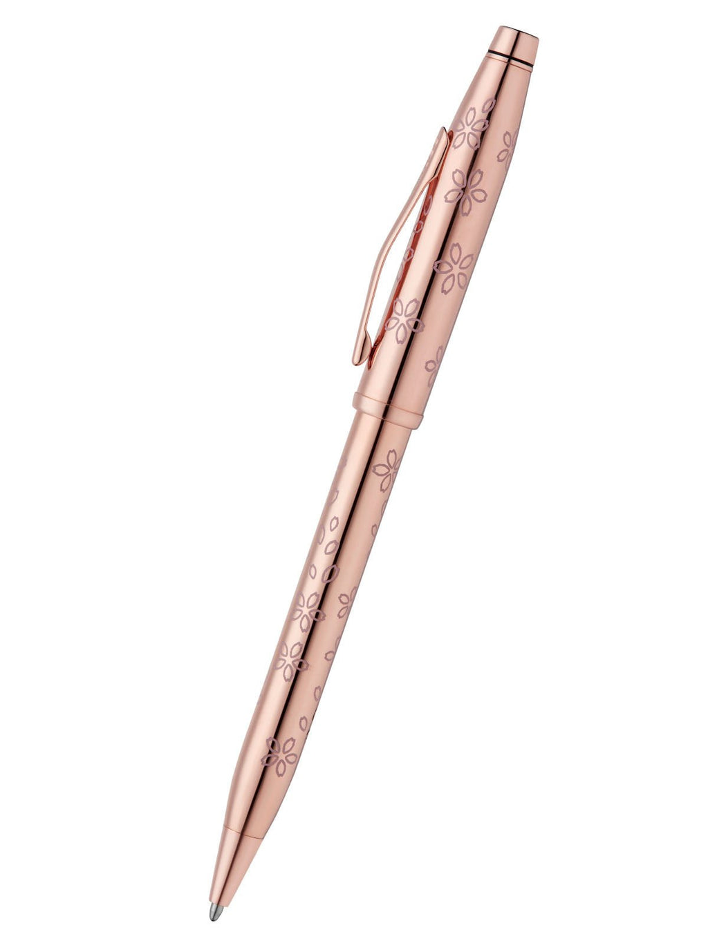 On Sale Now! Century® II Cherry Blossom Rose Floral Pattern Gold Plated Ballpoint Pen