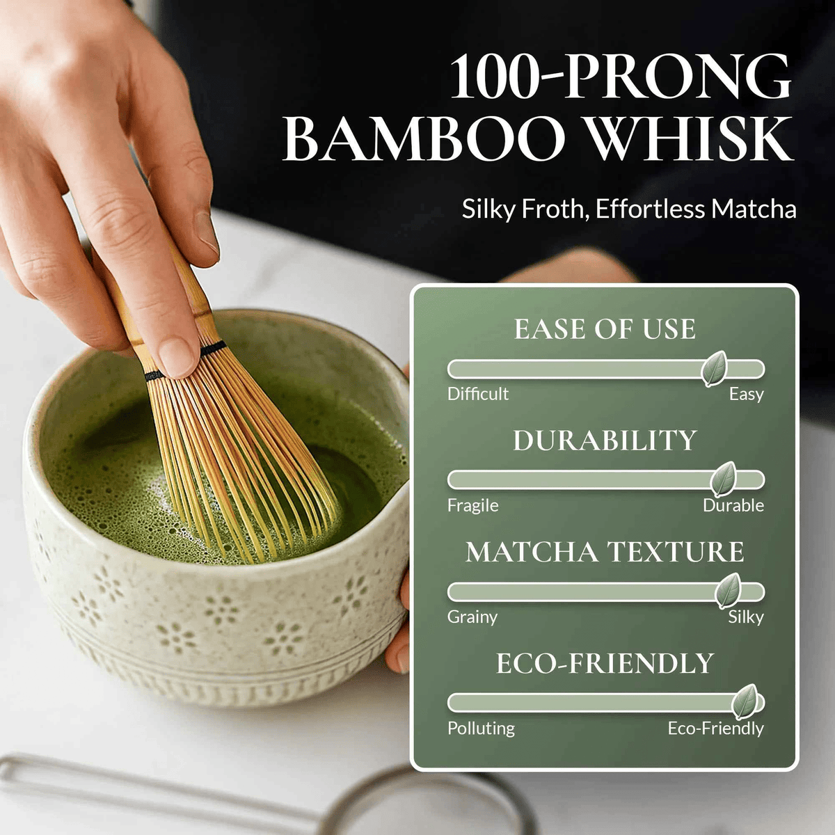 Pink Matcha Whisk Set Bamboo Chasen + Ceramic Chawan Gift Set