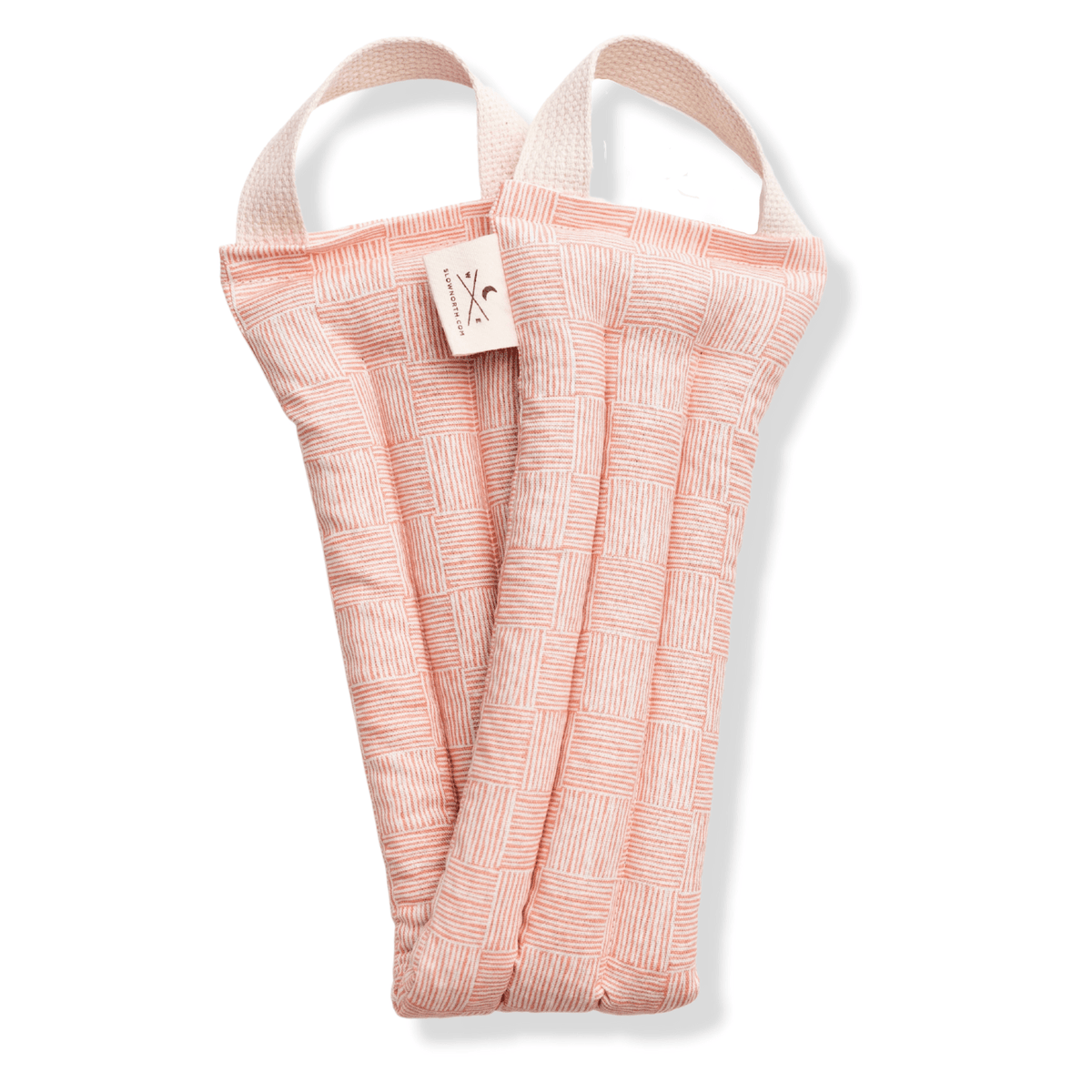Pink pampas microwaveable hot and cold neck wrap for self care relaxation