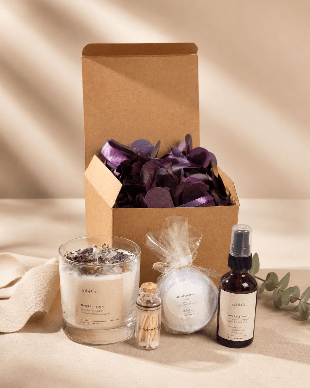 Purple Reign Aromatherapy Gift Set