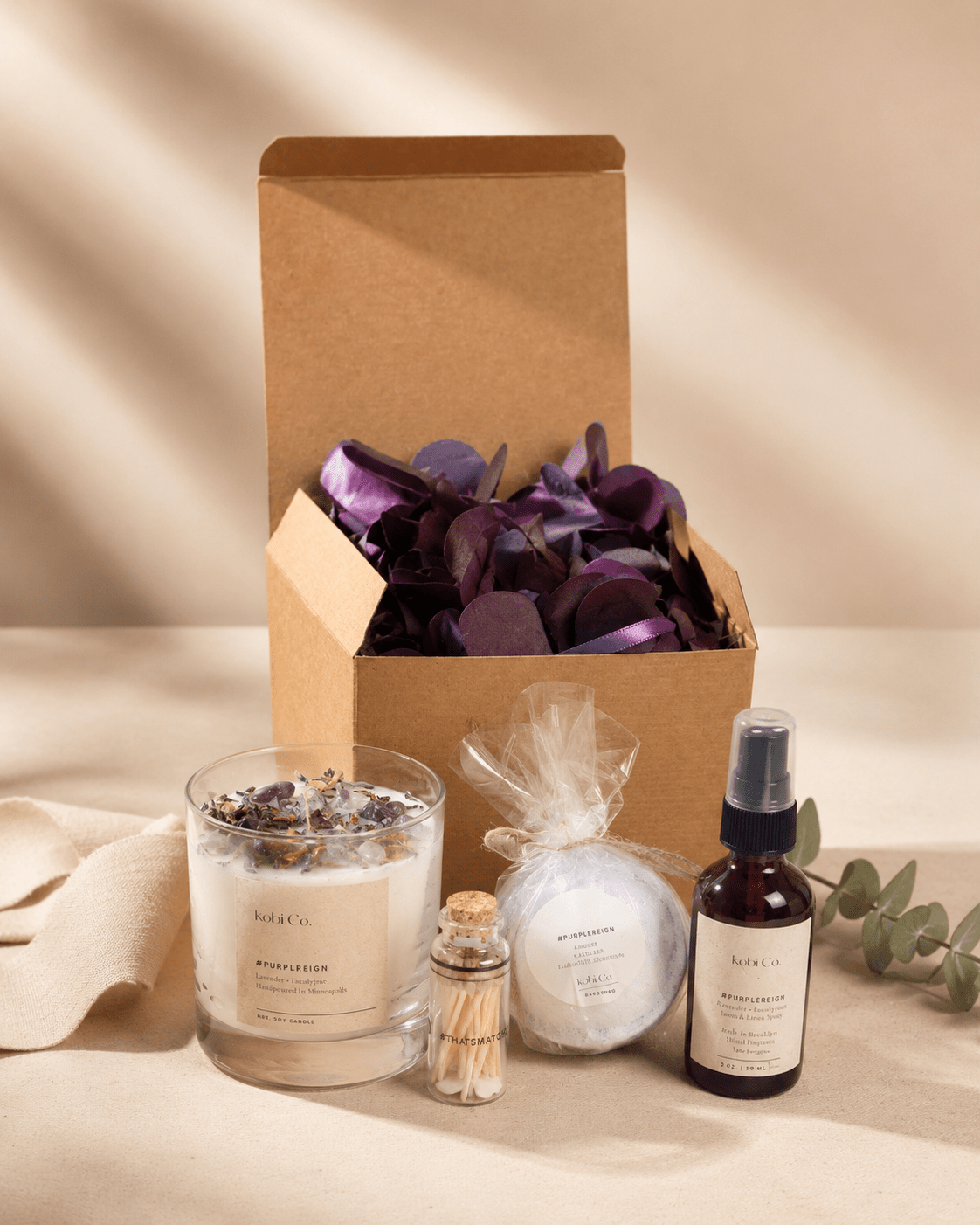 Purple Reign Aromatherapy Gift Set