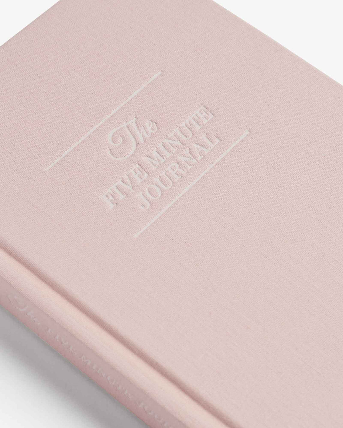 The Five Minute Gratitude Journal-Blush Pink Girls Daily Writing Companion