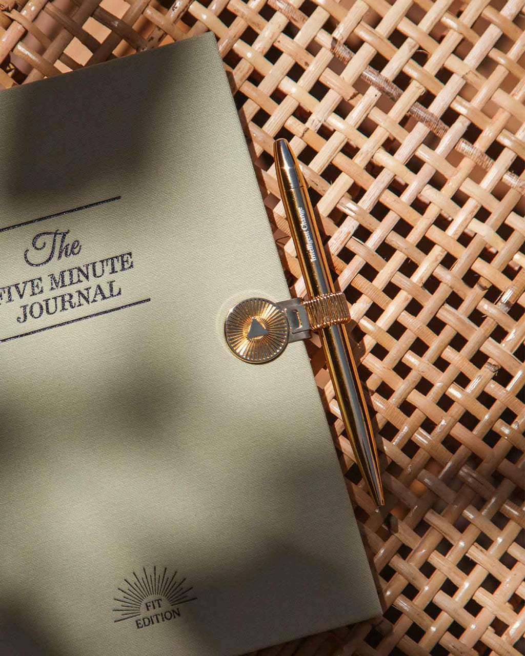 The Sunrise Pen Holder Clip | Luxury Metal Journal & Planner Accessory | The Venus Paper Co.
