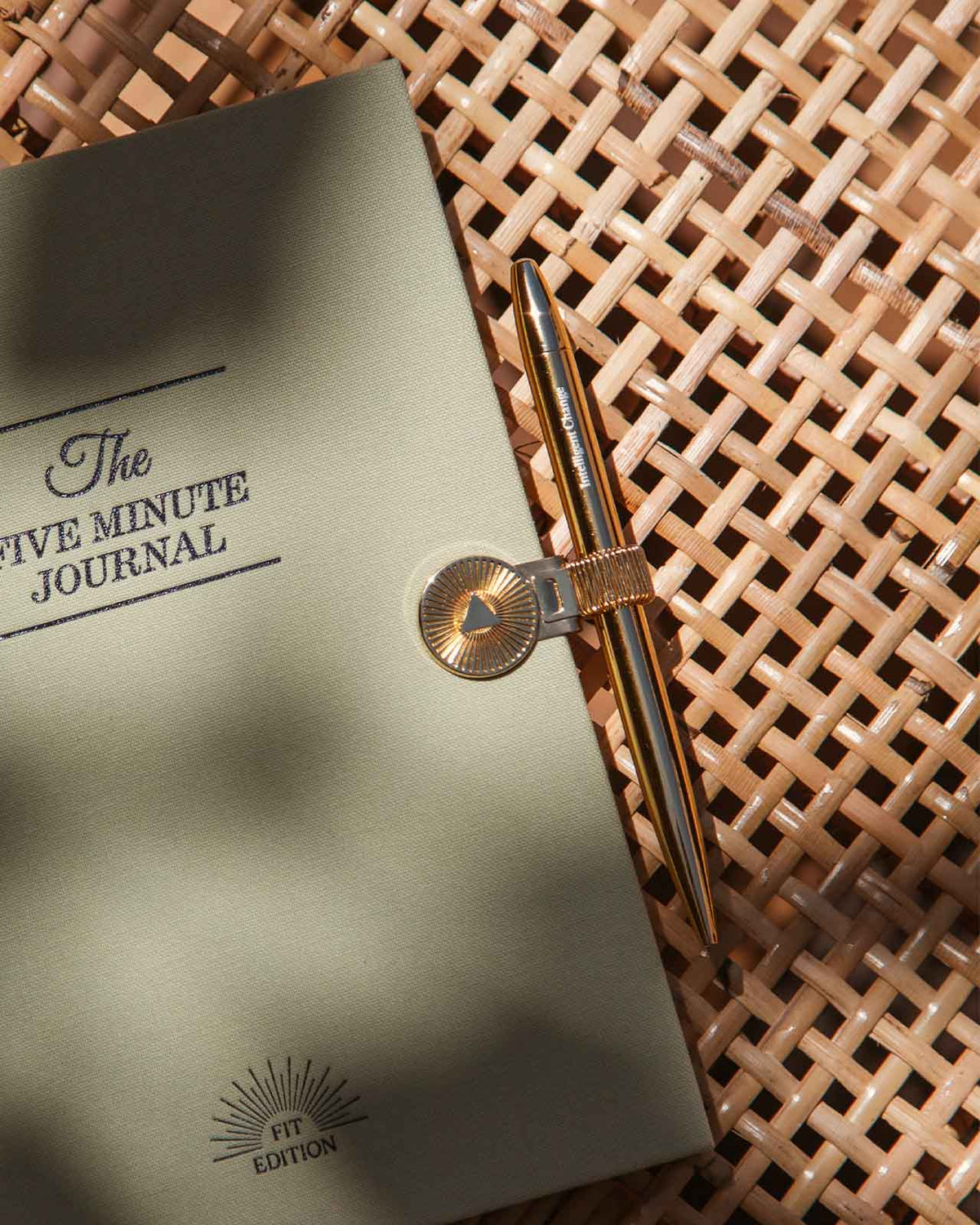 The Sunrise Pen Holder Clip | Luxury Metal Journal & Planner Accessory | The Venus Paper Co.